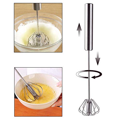 Image 3 of Hand Blanders Marchello Kitchen Manual Hand Blender Semi-Automatic Egg Beater & Stirring