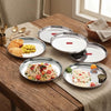Image 1 of Default Title for the product HAZEL Stainless Steel Lunch Plate 25.5cm Set of 6