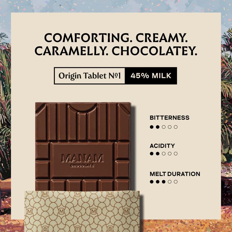 Image 4 of Manam Chocolate Single Origin India Series -45% Milk, 80g