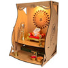 Image 1 of Default Title for the product 11 Strokes Divya Wooden Pooja Mandir for Home Big Size