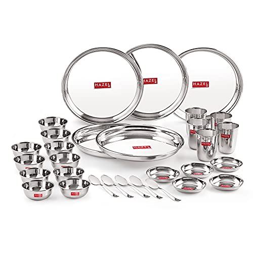 Image 13 of 30 / 30 pcs for the product HAZEL Stainless Steel Dinner Set