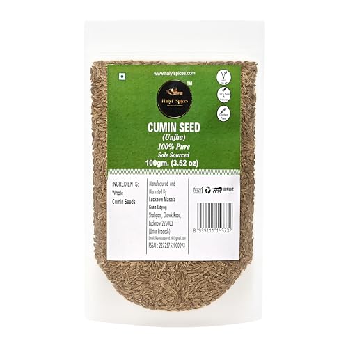 Image 5 of Halyf Spices Cumin Seed -Whole (Sabut Jeera) 100 Gm (pack of 2)