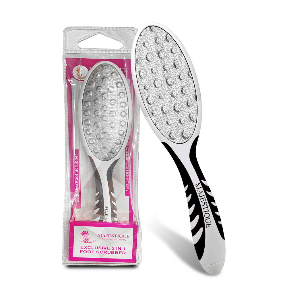 Image 1 of 1 pc for the product Majestique Foot File with Handle - Professional Pedicure for Callus Removal - Color May Vary
