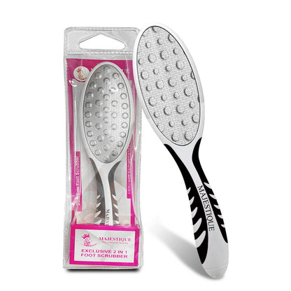 Image 1 of 1 pc for the product Majestique Foot File with Handle - Professional Pedicure for Callus Removal - Color May Vary