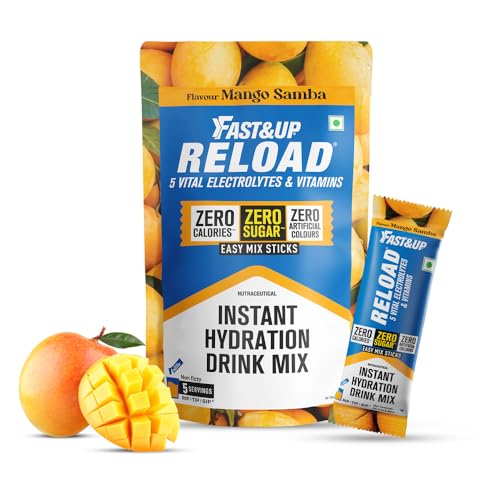 Image 5 of Mango Samba / Pack of 5 for the product Fast&Up Reload Electrolytes Powder Sachets