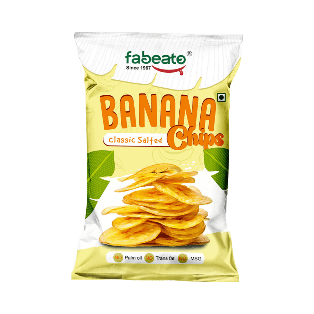 Image 1 of Fabeato Classic Salted Flavor Banana Chips (60g)