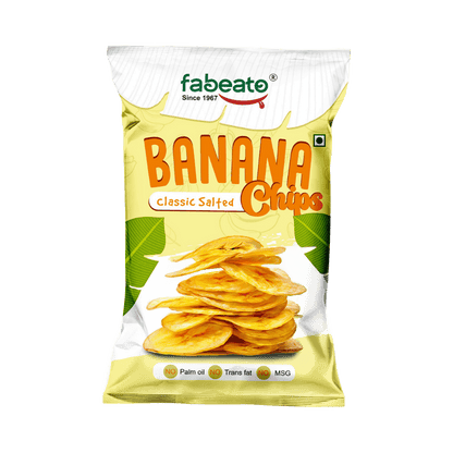 Image 1 of Fabeato Classic Salted Flavor Banana Chips (60g)