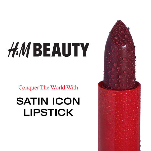 Image 3 of Cherry Who for the product H&M Satin Icon Lipstick (4.2g)
