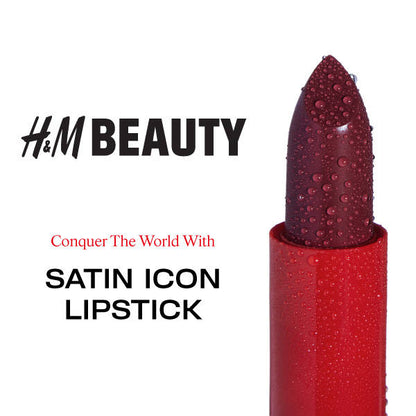 Image 3 of Cherry Who for the product H&M Satin Icon Lipstick (4.2g)