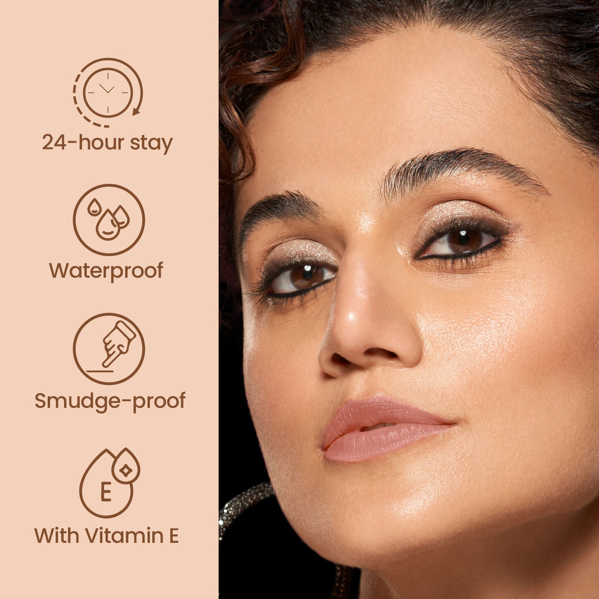 Image 4 of Swiss Beauty You & Eye Power ,24 Hours Stay ,Waterproof & Smudge-Proof Kajal With Vitamin E -Black