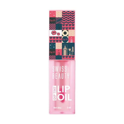 Image 9 of Swiss Beauty Dip Tint Color Changing Long Lasting With Vitamin-E PH Lip Oil - 3 Peach