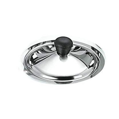 Image 2 of 18 cm / 1 for the product neelam Stainless Steel Multipurpose Lid/Dhakan/Saucepan Cover