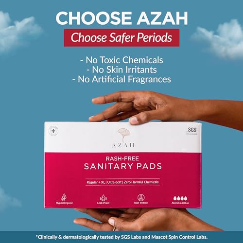 Image 9 of AZAH Sanitary Pads for Women for Heavy Flow