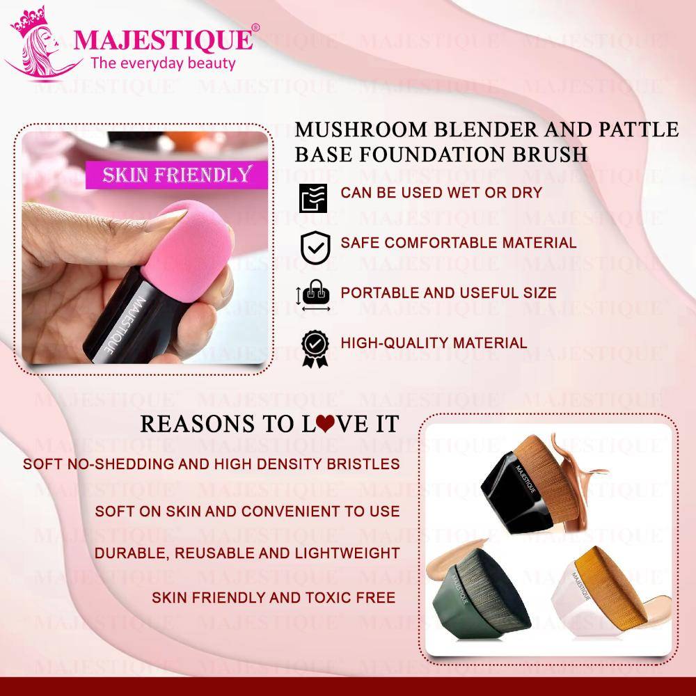 Image 5 of Majestique Foundation Tools Set, Makeup Sponge & Beauty Blender Set