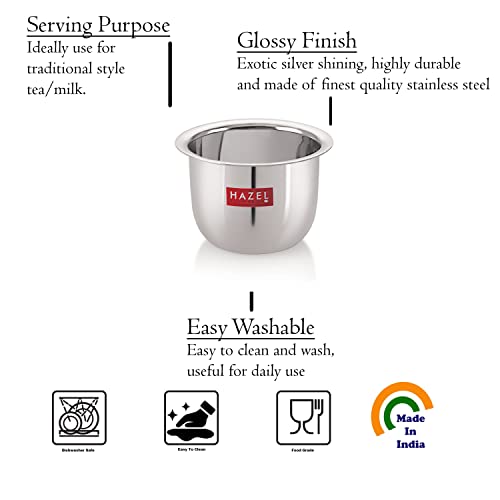 Image 12 of HAZEL Stainless Steel Tea Glasses