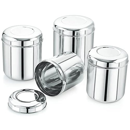 Image 5 of neelam Stainless Steel Russian Deep Dabba 3100 ml
