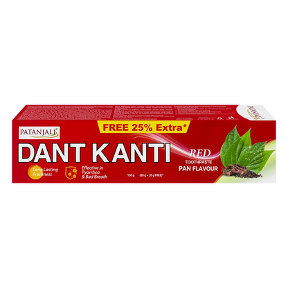 Image 1 of 100 gm / Pack of 1 for the product Patanjali Red Tooth Paste