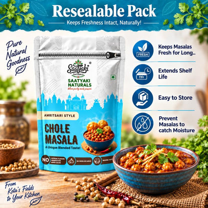 Image 9 of SAATYAKI NATURALS Amritsari Chole Masala