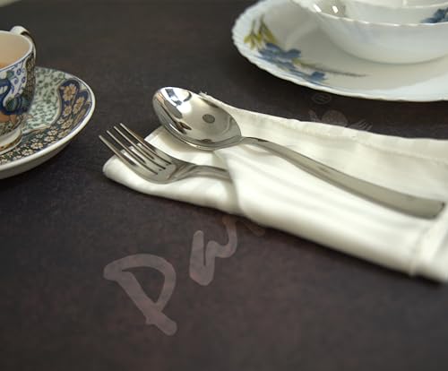Image 7 of Parage 6 Pieces Stainless Steel Spoons Set, Dinner Spoon Length 16cm