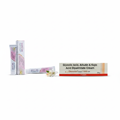 Image 1 of Healthvit Kozicare Skin Lightening Cream - 15 gm / Pack of 1 + Demelan Cream For Pigmentation & Marks, Promotes Even Skin Tone - 20 gm / Pack of 1