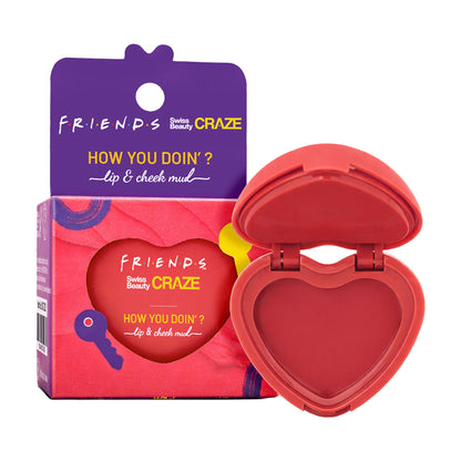 Image 1 of 5 gm for the product Swiss Beauty Craze How You Doin? Lip & Cheek Mud - 1 Playful Pink