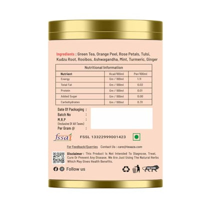 Image 2 of Teaaza Skin Glow Herbal Tea For Glowing Skin & Whitening, 30Gm