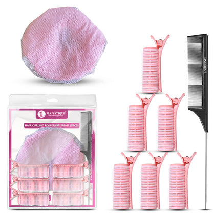 Image 1 of 8pcs for the product Majestique Hair Curling Roller Kit - Small