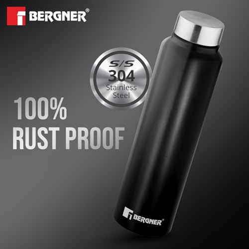 Image 5 of BERGNER Walking Stainless Steel Water Bottle 1000ml