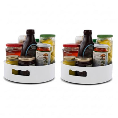 Image 7 of White V1 / 1 for the product HomeWiz 360° Rotating Kitchen Organiser