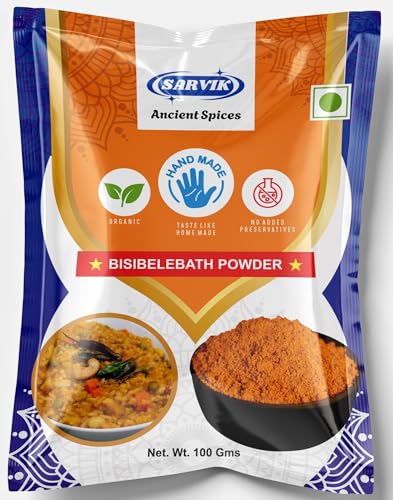 Image 1 of Default Title for the product SARVIK Bisibelabath Powder 100g