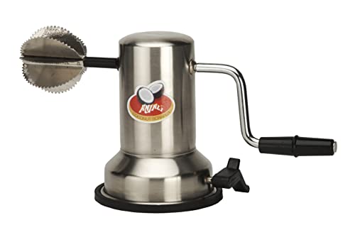 Image 4 of ANJALI Sleekmat Coconut Scrapper (Silver, Steel)