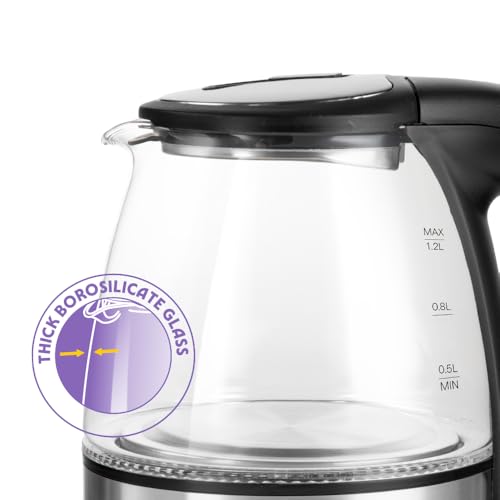 Image 5 of Borosil Electric Glass Kettle
