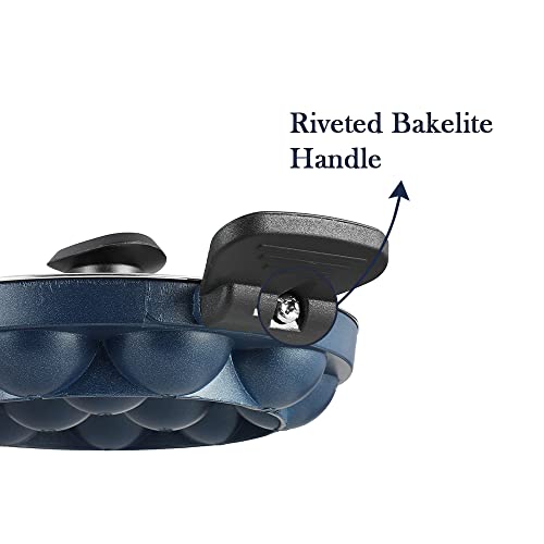 Image 7 of Vinod Aluminium Non Stick kuzhi Paniyaram Pan - 12 Cups, 22cm
