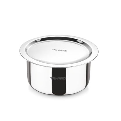Image 3 of 2.1 Litres / Tope with Lid for the product BERGNER TriPro Triply Stainless Steel Tope with Lid