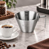 Image 1 of Default Title for the product Supvox Espresso Measuring Cup 100ml Stainless Steel Pour with Handle