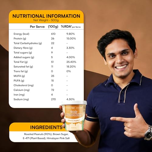 Image 2 of Swaadly Classic Original Peanut Butter 500g