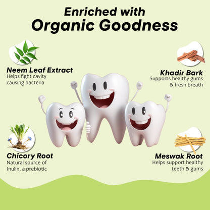 Image 6 of Herby Angel Fennel Fresh Prebiotic Toothpaste for Kids
