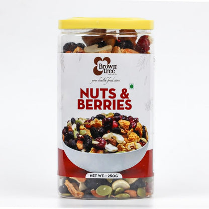 Image 7 of Brown Tree Nuts & Berries Mix Premium Trail Mix (250g)