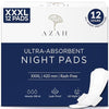 Image 1 of Box of 12 for the product AZAH XXXL Sanitary Pads for Women for Heavy Flow