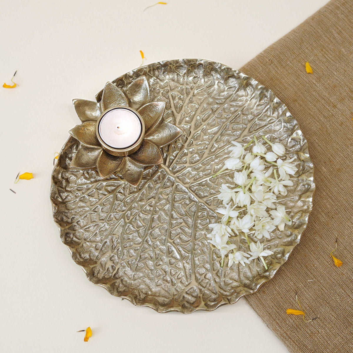 Image 9 of Behoma Lotus Leaf Thali