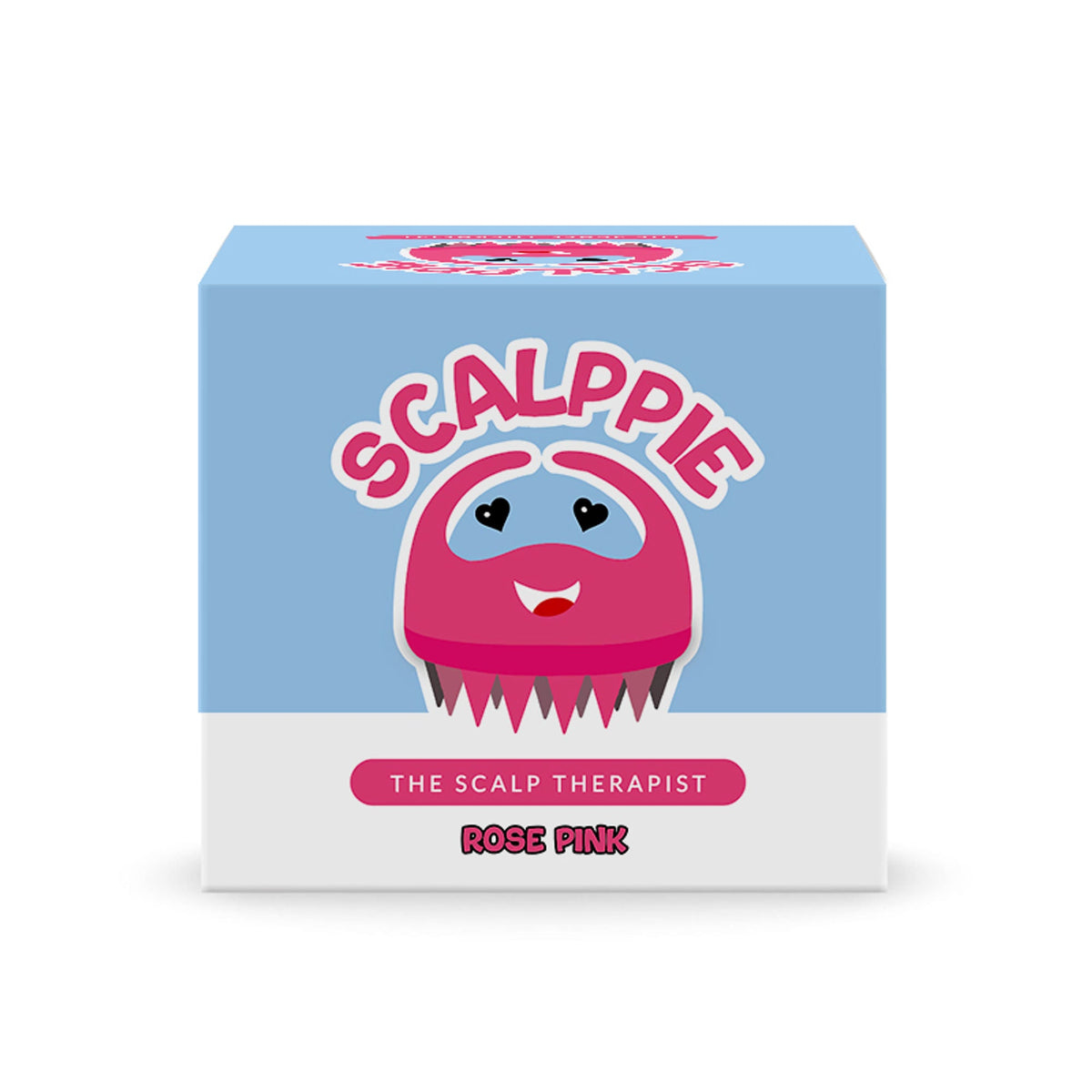 Image 2 of Scalppie Silicon Hair Scalp Massager & Shampoo Brush Scrub For Hair Growth & Anti Dandruff - Pink