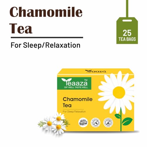 Image 4 of Teaaza Chamomile Tea Bags 25 Enveloped Tea Bags