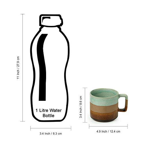 Image 6 of ExclusiveLane Ceramic Mugs Set of 2 360ml