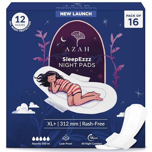 Image 1 of Default Title for the product AZAH Azah XL+ Sanitary Napkins for Women Pack of 16