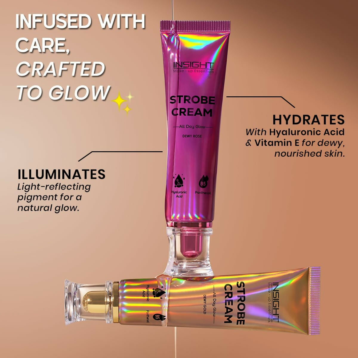 Image 4 of Insight Strobe Cream - Dewy Rose, Instant Radiance & Dewy Glow