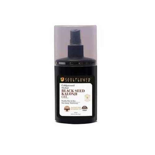 Image 1 of 120 ml / Pack of 1 for the product Soulflower Herbal Coldpressed Black Seed Kalonji Oil