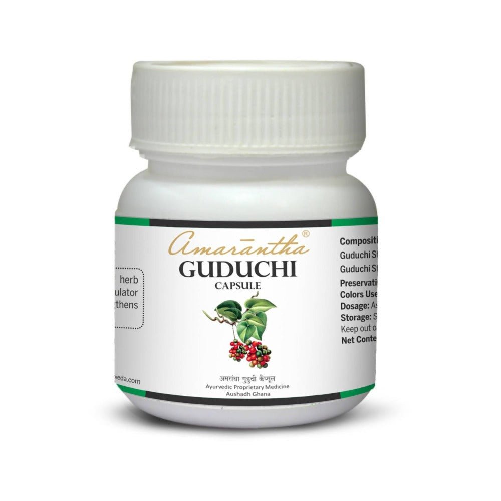 Image 1 of 30 Capsules for the product Amarantha Ayurvedic Guduchi Capsule