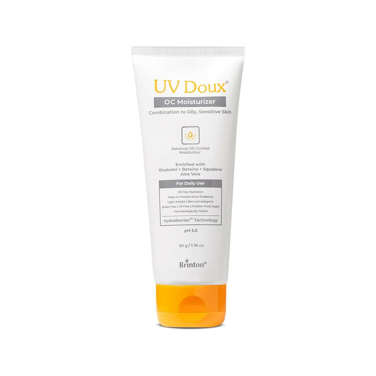 Image 1 of 50 gm / Pack of 1 for the product Brinton Uv Doux Oc Moisturizer