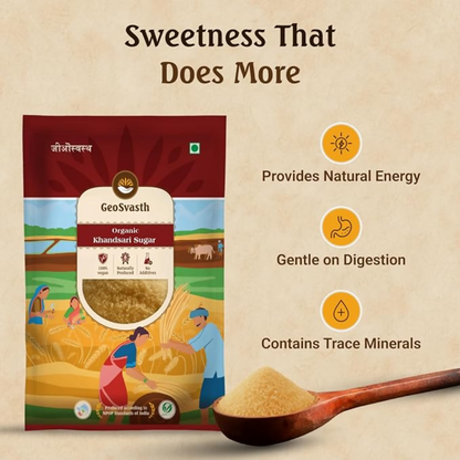 Image 3 of Geosvasth Organic Khandsari Sugar