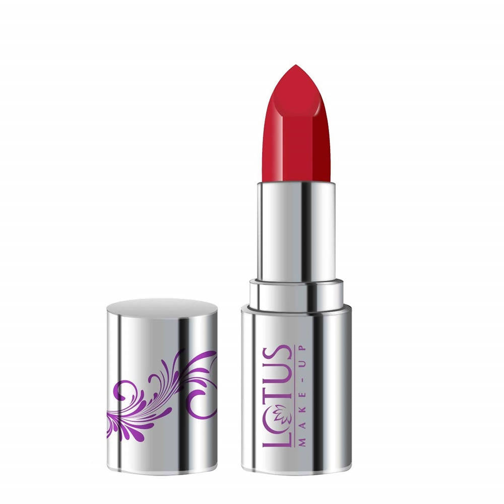 Image 1 of 4 Gm / Pack of 1 for the product Lotus Makeup Ecostay Butter Matte Lip Colour - Tangy Red (4 Gm)